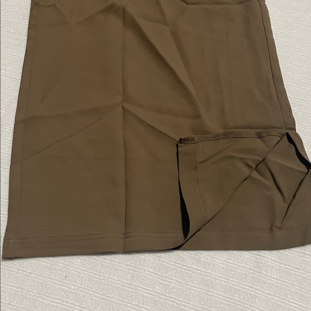 Halara Brown Wide Leg Dress Pants - Picture 3 of 4